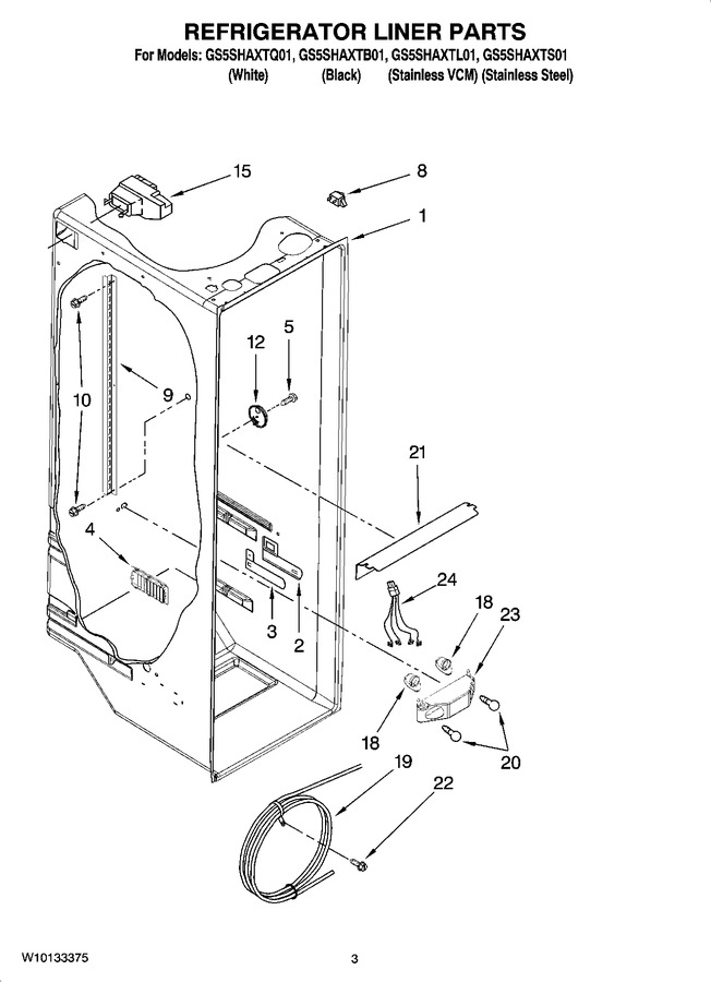 Diagram for GS5SHAXTL01