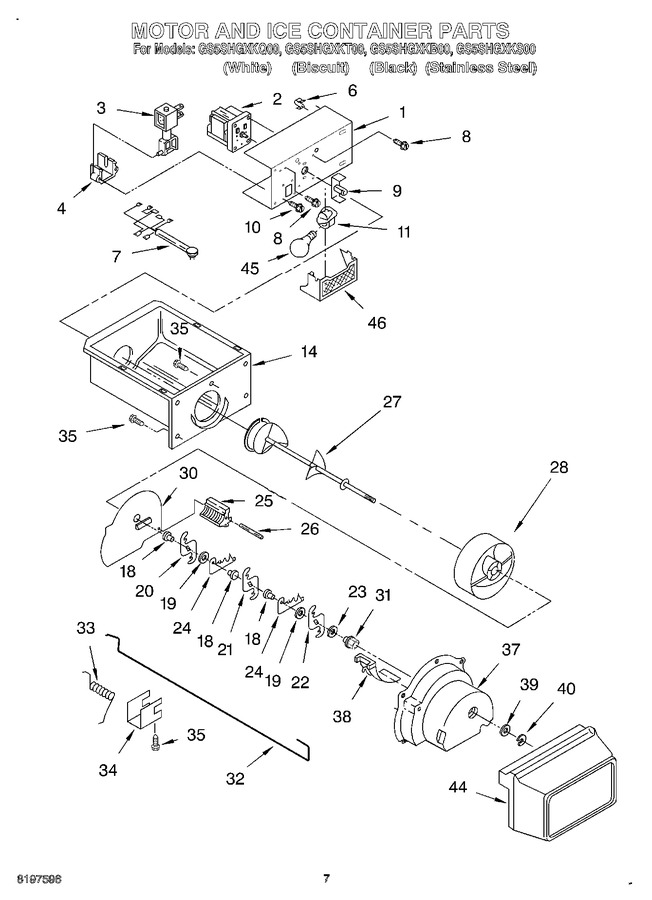 Diagram for GS5SHGXKT00