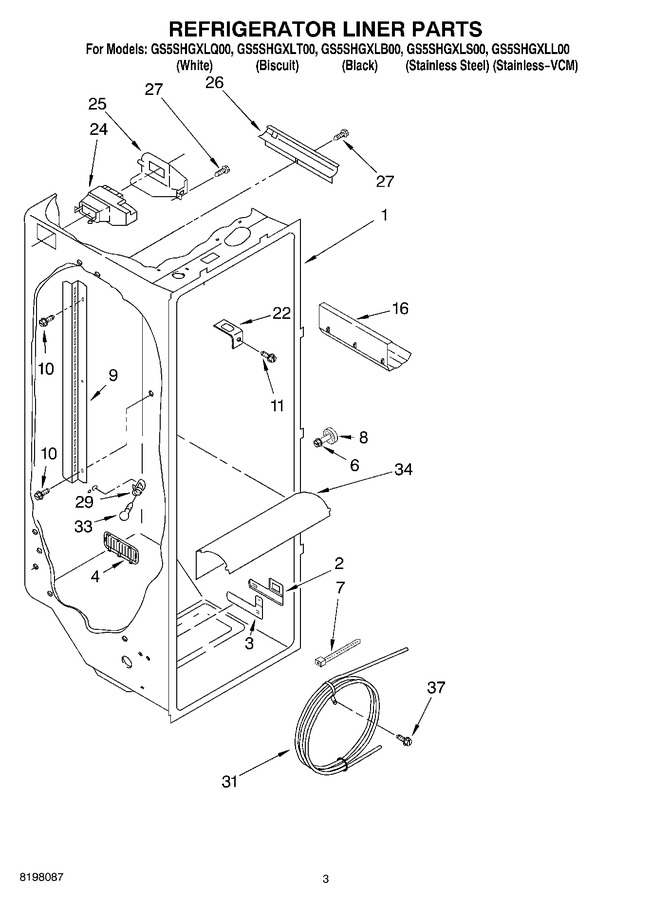 Diagram for GS5SHGXLQ00