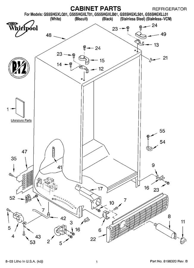 Diagram for GS5SHGXLT01