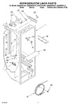 Diagram for 02 - Refrigerator Liner Parts