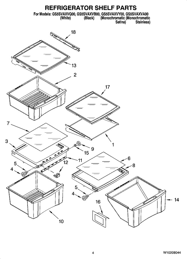 Diagram for GS5SVAXVY00