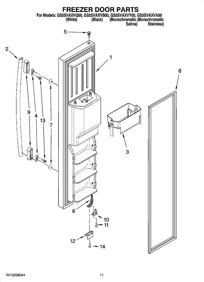 Diagram for GS5SVAXVY00