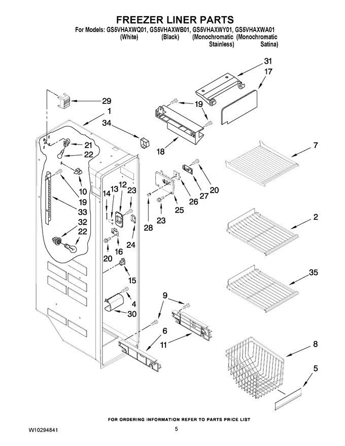 Diagram for GS5VHAXWB01
