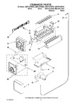 Diagram for 10 - Icemaker Parts