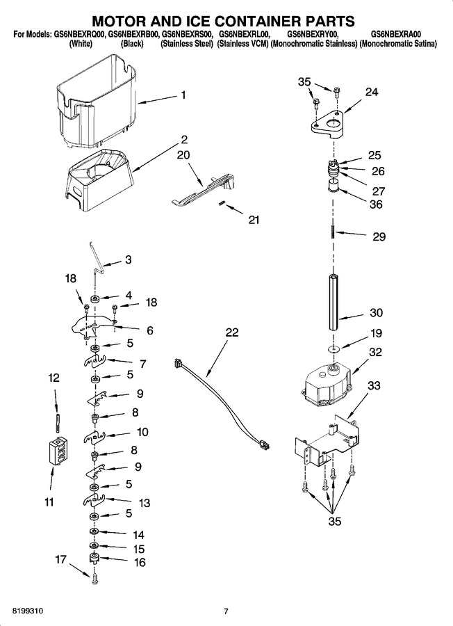 Diagram for GS6NBEXRQ00