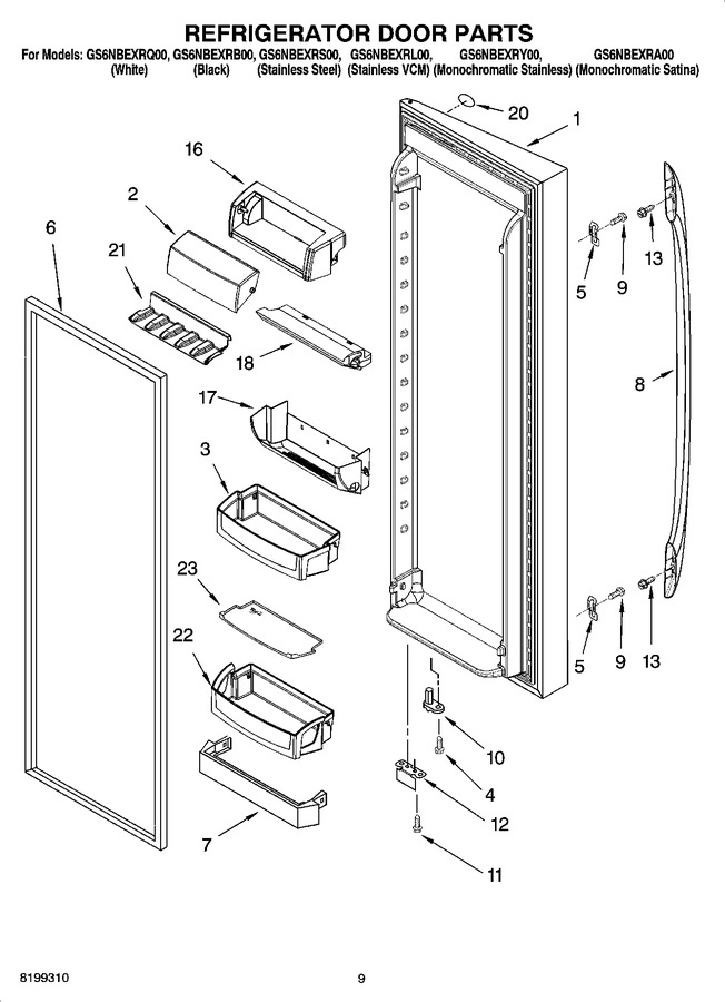 Diagram for GS6NBEXRQ00