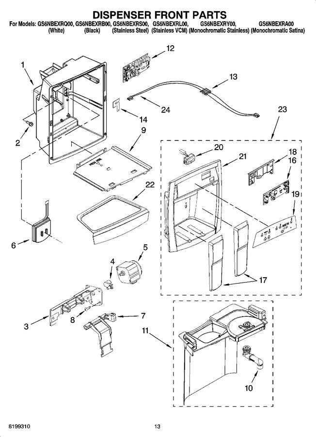 Diagram for GS6NBEXRY00