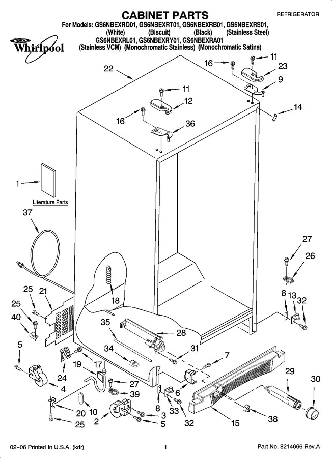Diagram for GS6NBEXRQ01