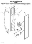 Diagram for 07 - Freezer Door Parts