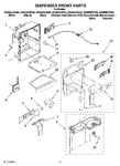 Diagram for 08 - Dispenser Front Parts