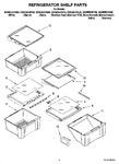 Diagram for 03 - Refrigerator Shelf Parts