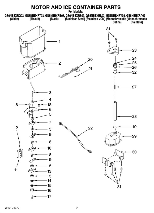 Diagram for GS6NBEXRT03