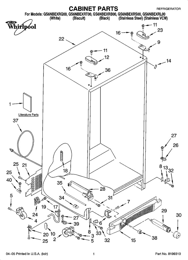 Diagram for GS6NBEXRT00