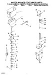 Diagram for 05 - Motor And Ice Container Parts
