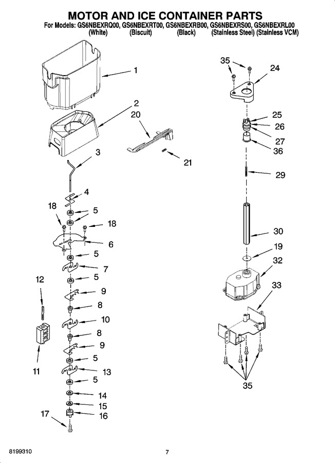 Diagram for GS6NBEXRT00