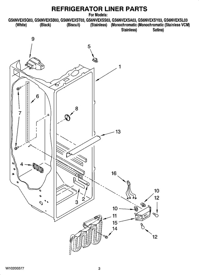 Diagram for GS6NVEXSQ03