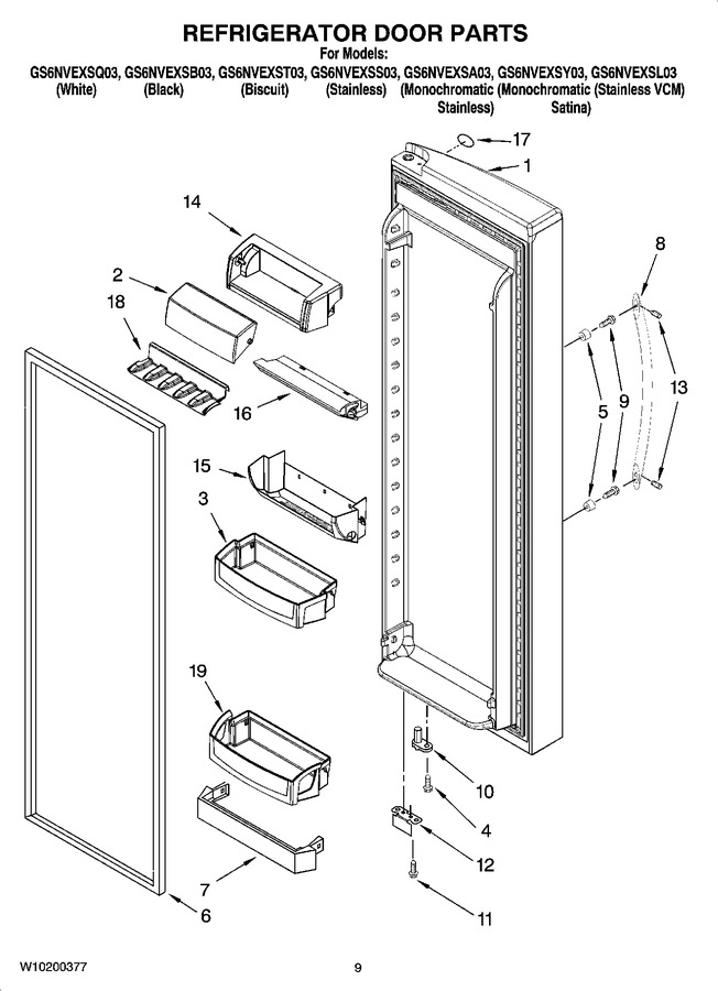 Diagram for GS6NVEXSL03