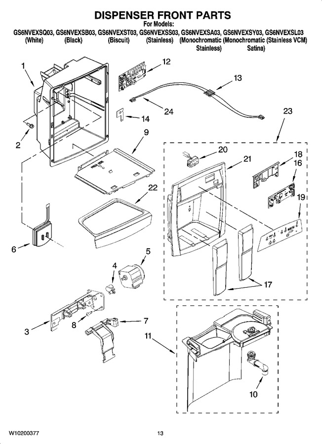 Diagram for GS6NVEXSA03
