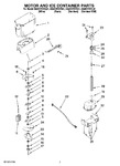 Diagram for 05 - Motor And Ice Container Parts