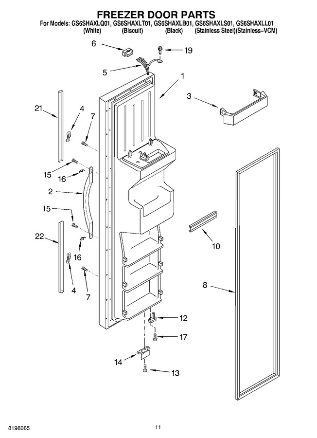 Diagram for GS6SHAXLB01