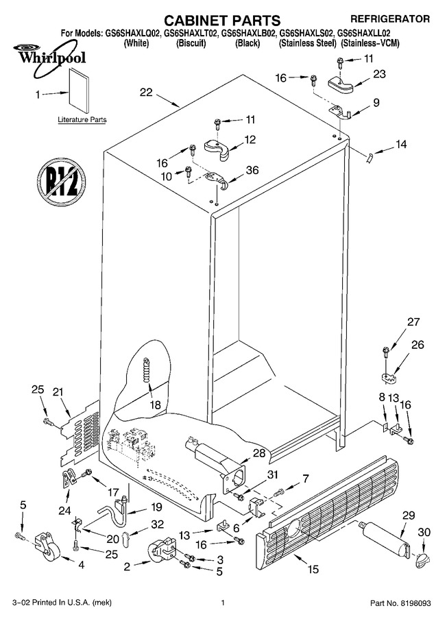 Diagram for GS6SHAXLB02