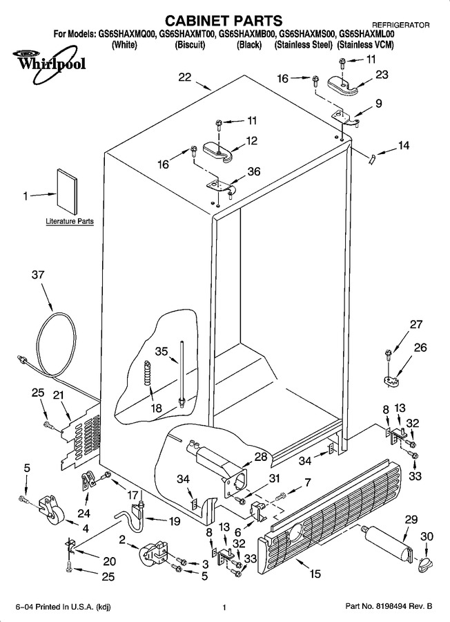 Diagram for GS6SHAXMB00