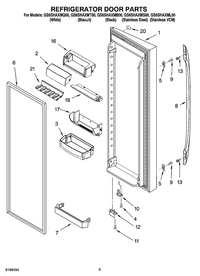 Diagram for GS6SHAXMS00