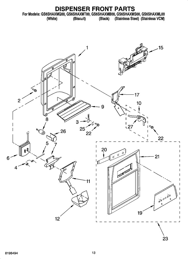 Diagram for GS6SHAXMB00