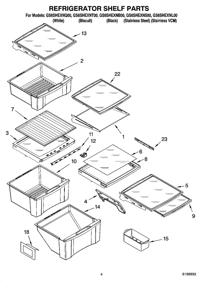 Diagram for GS6SHEXNQ00