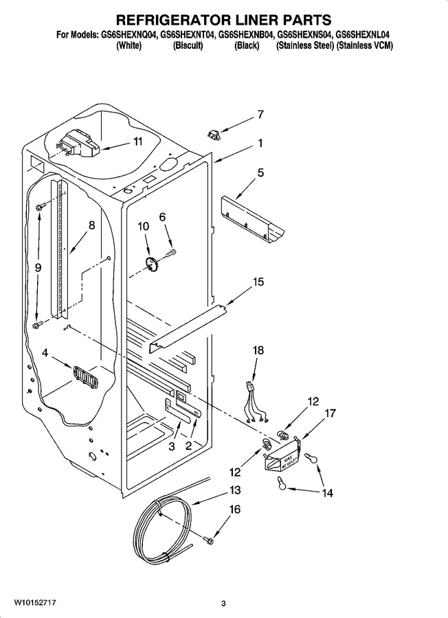 Diagram for GS6SHEXNB04