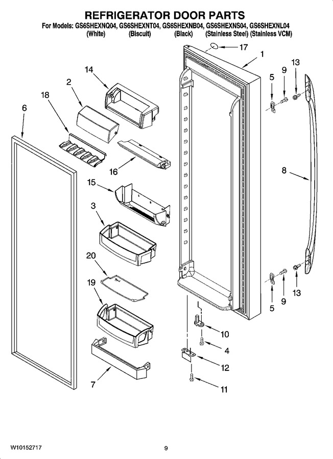 Diagram for GS6SHEXNB04