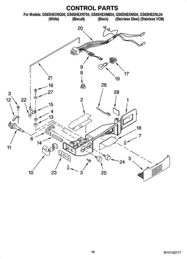 Diagram for GS6SHEXNB04