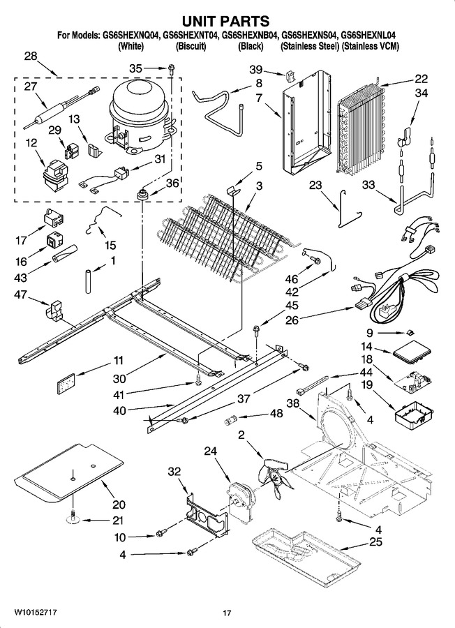 Diagram for GS6SHEXNB04