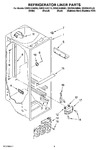 Diagram for 02 - Refrigerator Liner Parts