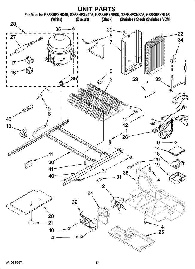 Diagram for GS6SHEXNB05