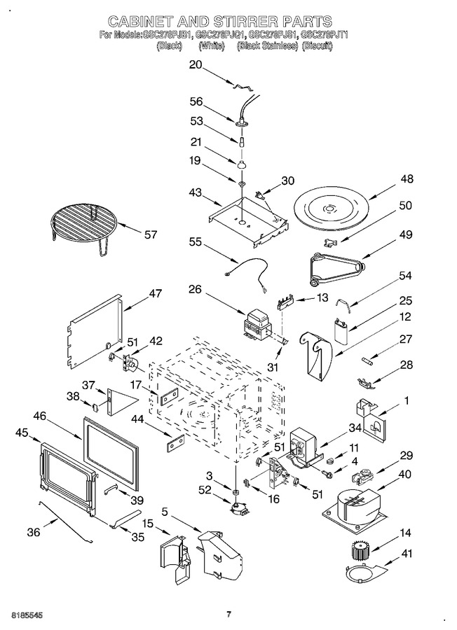 Diagram for GSC278PJT1