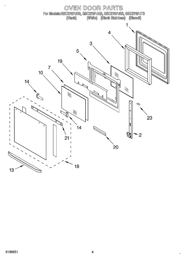 Diagram for GSC278PJQ3