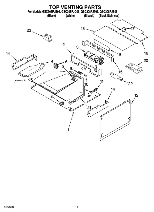 Diagram for GSC308PJT06
