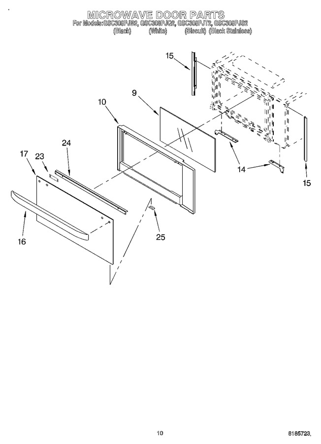 Diagram for GSC308PJQ2