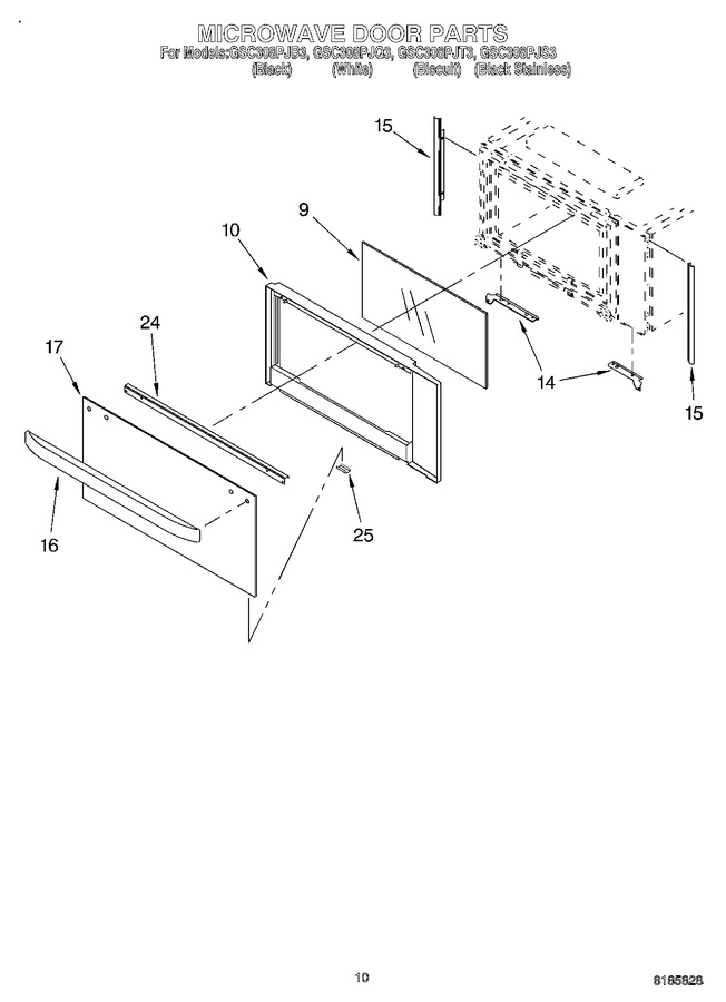 Diagram for GSC308PJQ3