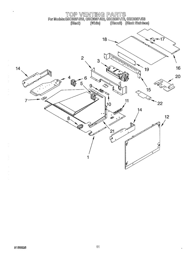 Diagram for GSC308PJQ3