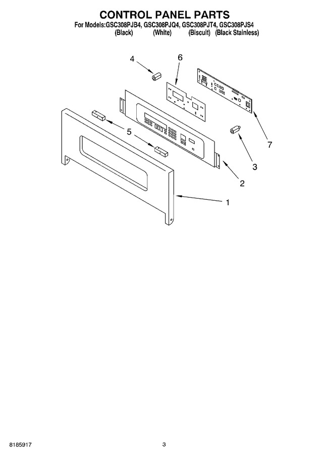 Diagram for GSC308PJB4