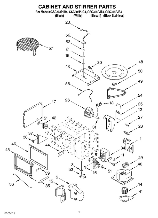 Diagram for GSC308PJB4