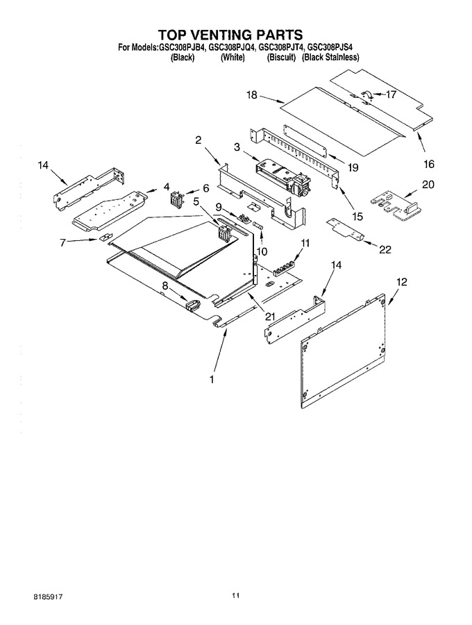 Diagram for GSC308PJB4