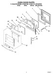 Diagram for 03 - Oven Door Parts