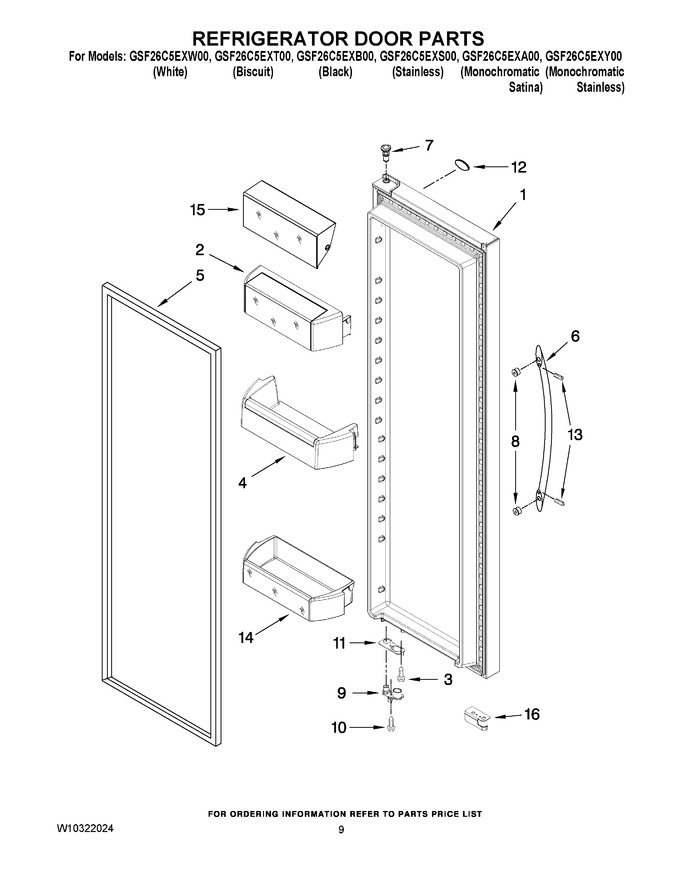 Diagram for GSF26C5EXS00
