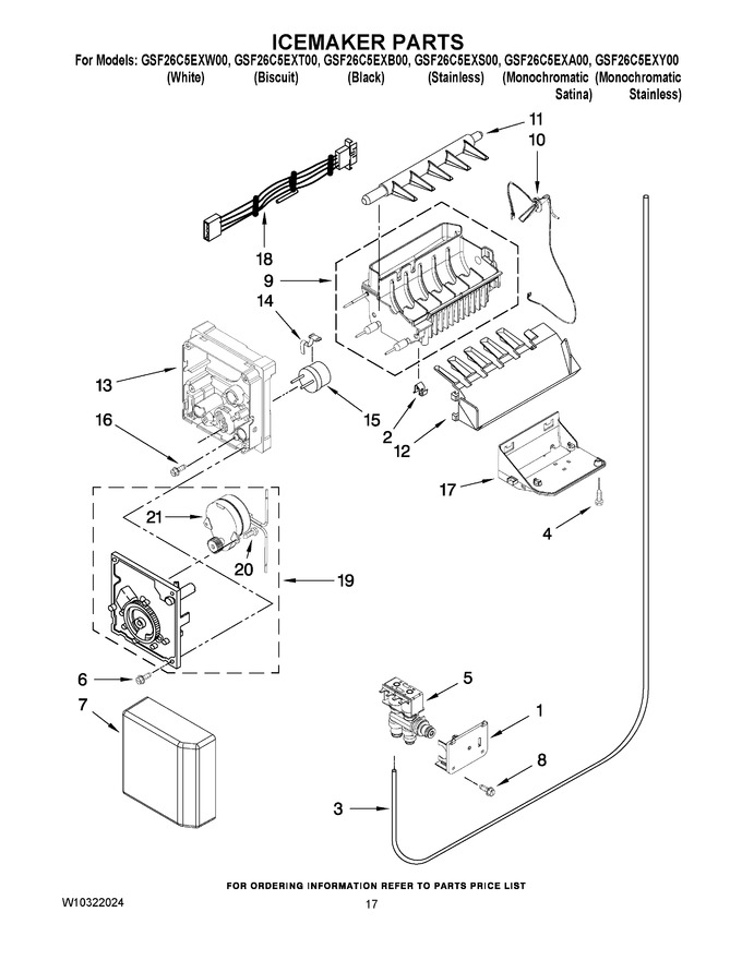 Diagram for GSF26C5EXA00