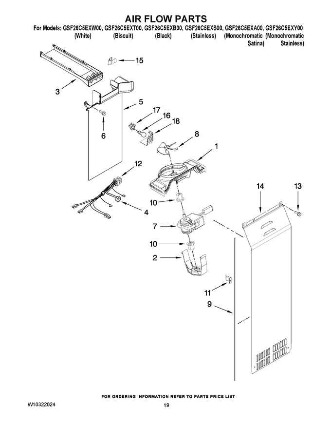 Diagram for GSF26C5EXA00
