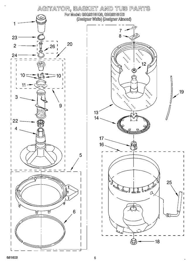 Diagram for GSQ9310HZ0